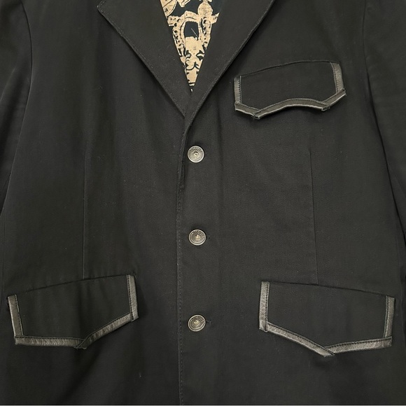 House of Howe Black Blazer Jacket - Picture 3 of 14